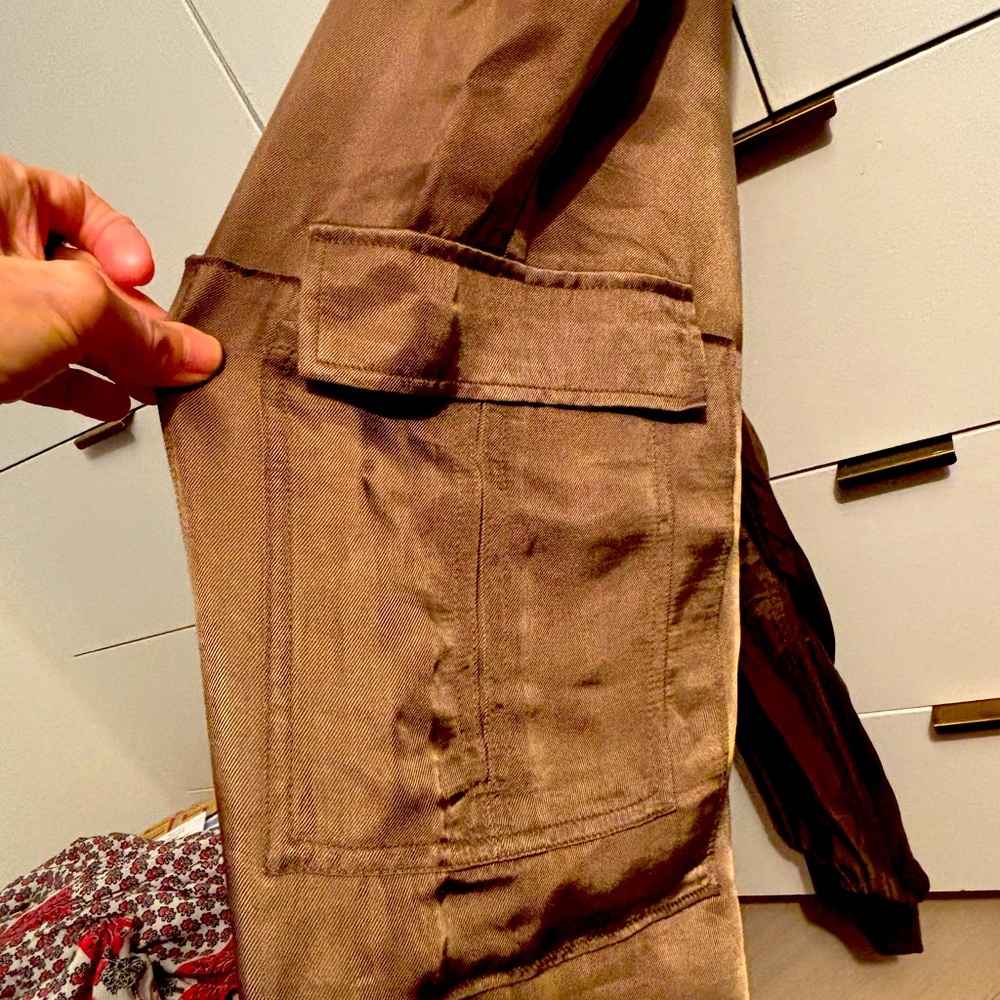 Cinq a Sept Olive Cargo Pants